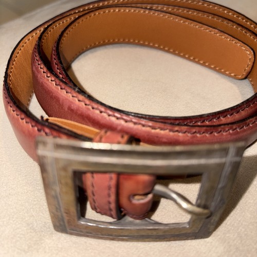Berluti brown claf leather - brown,