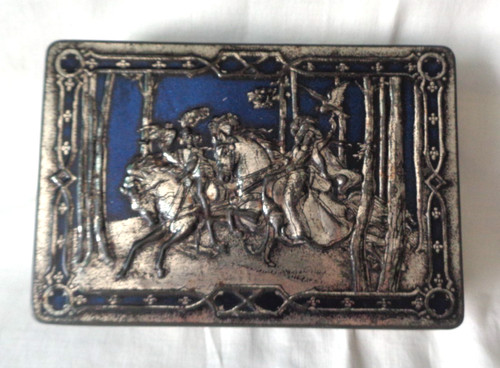 Vintage riley toffee tin - riley's,