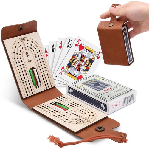 Cribbage board with pegs - cribbage,