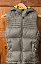 Ladies Fat Face Gilet Brown