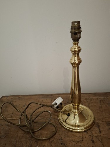 Table lamp quality brassware - lamp,