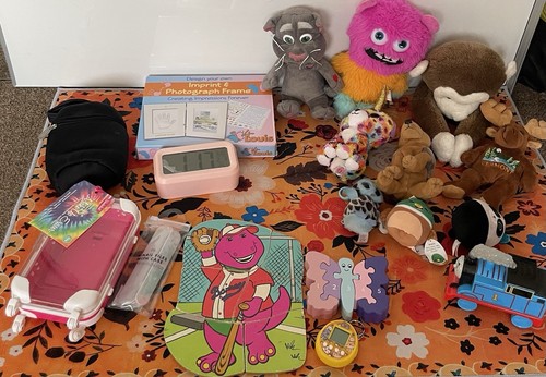 Kids toy plush bundle barney - &,