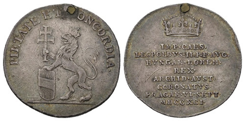 Silver medal austria ducat - silver,