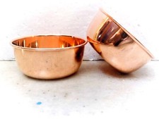 100% Copper 2 Pcs Bowl Indian