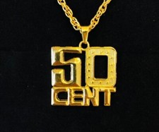50 Cent Pendant Chain