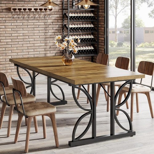 Rectangular dining table for - rectangular,