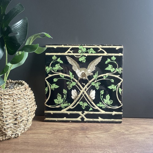 Arts crafts block printed - 8", block-printed