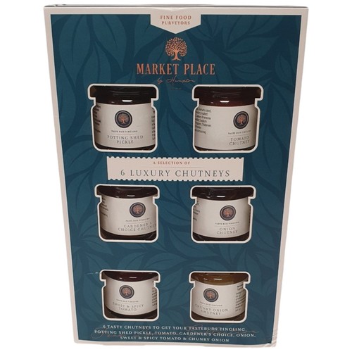 Luxury chutney gift set - chutney, 6