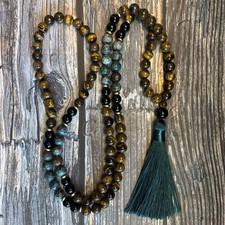 108 bead mala - mala, necklace