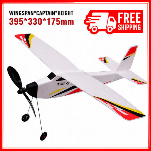 Rubber band powered foam - 12",
