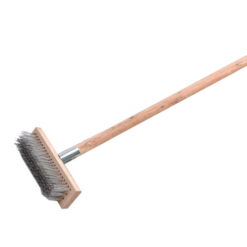 Wire broom brush heavy - 1.6m,