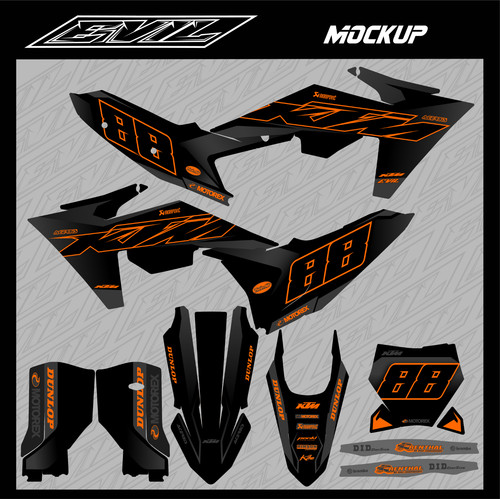 Graphics kit ktm sx - kit:,