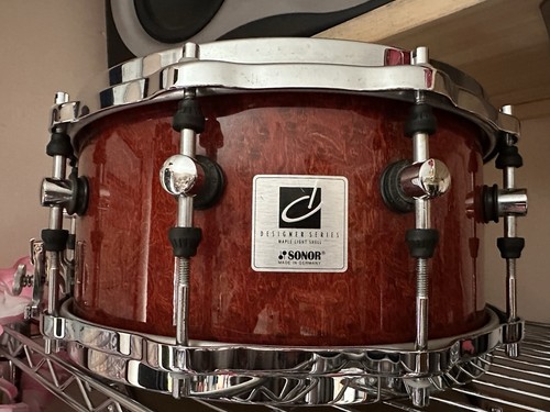 Sonor designer snare drum - snare, in