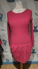 pink jersey stretch tunic