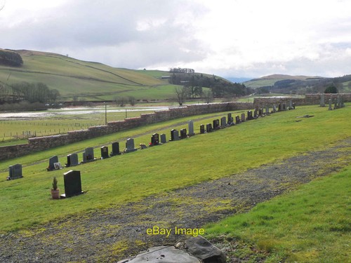 Photo 6x4 cemetery eddleston - photo,