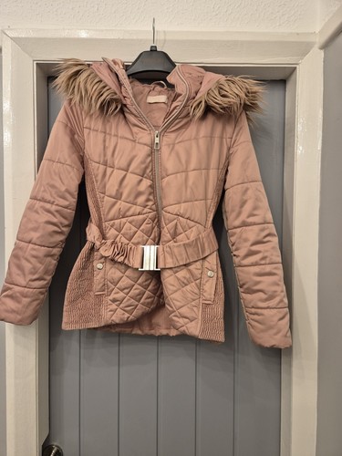 Girls pink lipsy coat - girls, 12