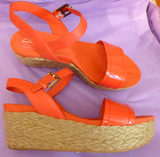 Clarks UK6 Eu39 US8 coral