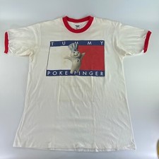 Vtg Tennessee River Shirt Mens Extra Large Pillsbury Dough Boy Ringer 90s USA