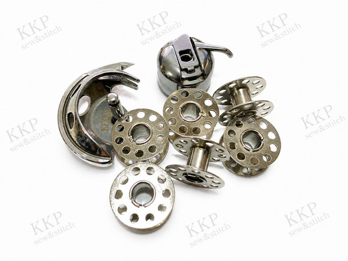 Vintage sewing machine bobbins - vintage,