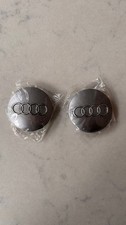 Audi Hubcap Centre Caps, x 2 -