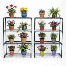 4 Tier Garden Greenhouse Steel