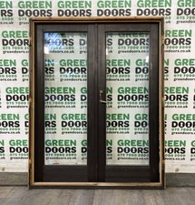 French doors with frame timber - doors,