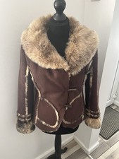 Joe Browns Faux Seude Jacket Size 8