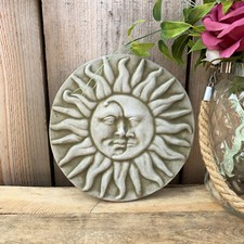 Stone Sun And Moon Plaque