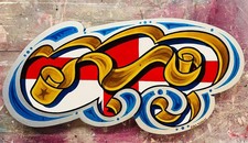 Fairground sign St George flag