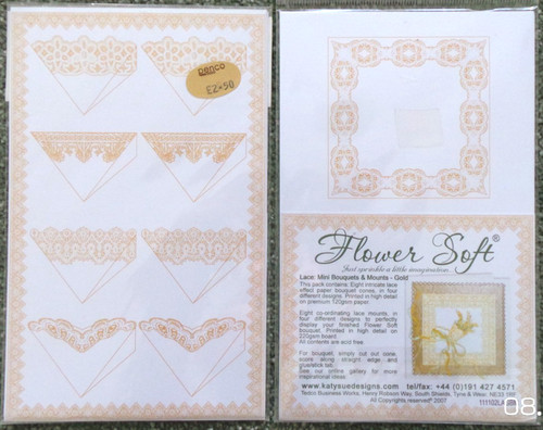 Flower soft card - flower, craft