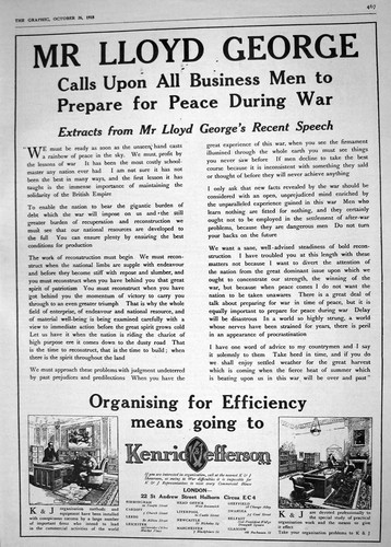 Old print 1918 - old, kenrick