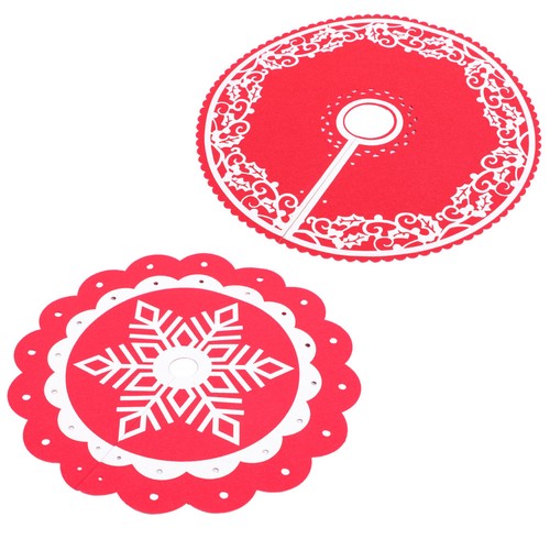 2pcs christmas tree - tree, skirts