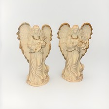 pair vintage porcelain gilded