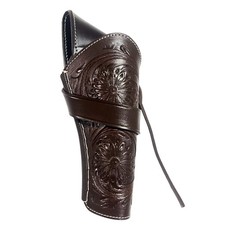 Leather western cross draw