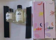 Olor Peony Bloom Diffuser 120ml & Mini White Flowers 50ml RRP£57 Handmade