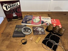 Close-up Magic/Street Magic Magician’s Collection Of Books, DVDs, Props Job Lot