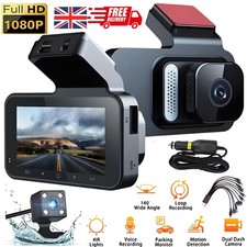 Car Camera Recorder WIFI Dual Front and Rear HD 1080P Dash Cam Night Vision NEW