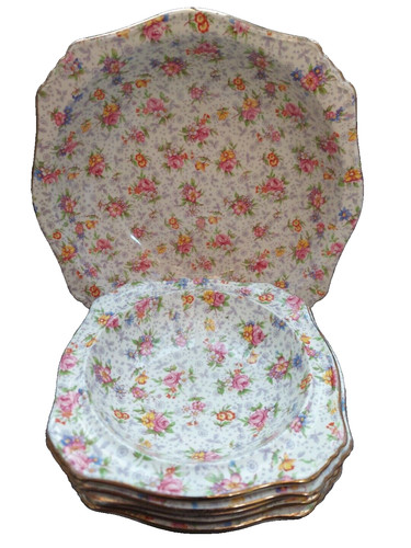 Royal winton eleanor chintz - royal, 'eleanor'chintz
