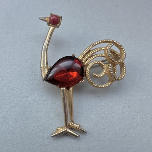 Sphinx gold tone ostrich - sphinx,