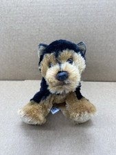 Suki Yorkshire Terrier 12103 6" Soft Toy Plush Beanie Comforter