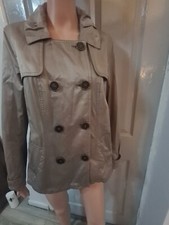 BETTY JACKSON BLACK BY DEBENHAMS COAT SIZE 14