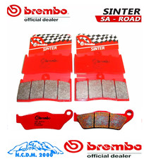 FRONT BRAKE PADS 07GR62SA + REAR 07BB28SP SINTER BMW R 850 R 2004
