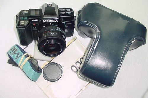 Minolta 7000 slr film - 35, mm