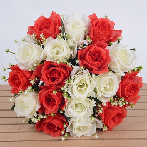 Heads silk rose - heads,