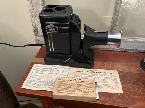 Vintage slide projector case - vintage,