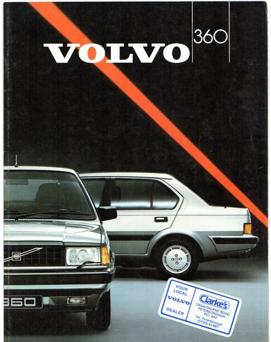Volvo 360 series 1986 uk - volvo,