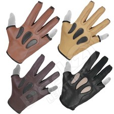 Archery finger glove leather - archery,