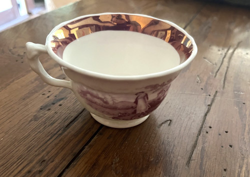 Vintage pink luster - vintage,