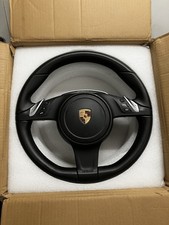 Porsche 911-991-981 Cayman-Boxster PDK Steering Wheel From Low Mileage Car.