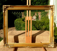 Wooden gold picture frame French Rococo